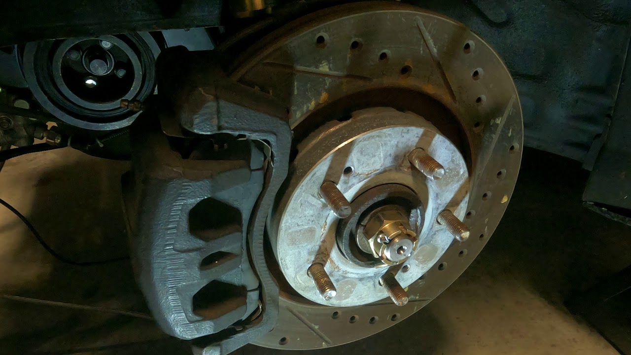 GHOST MODS: 2g dsm gst/420a big brake conversion kit using (gsx calipers outlander rotors) pt.2