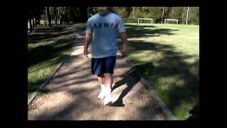 How to do a Military Stutter Step