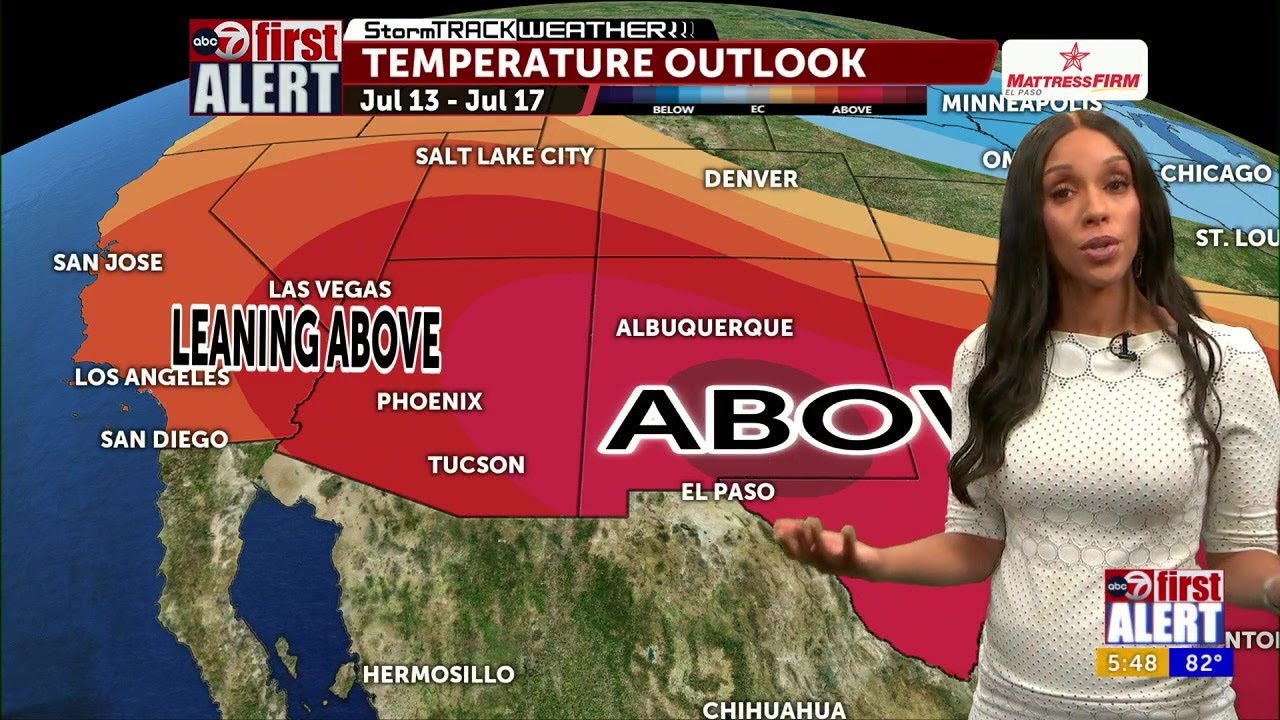 ABC-7 FIRST ALERT CONTINUES RECORD HEAT POTENTIAL THOUGH THE WEEKEND ...