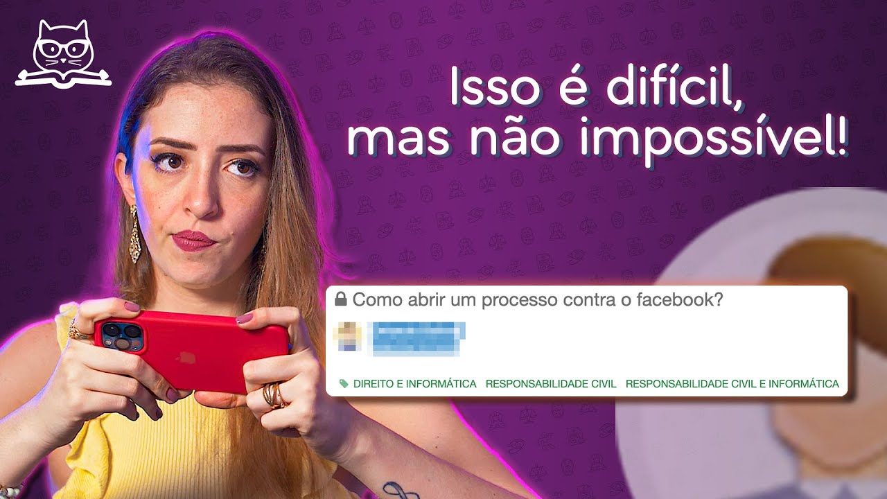 Como processar o Facebook? - Thabs Responde Fóruns 