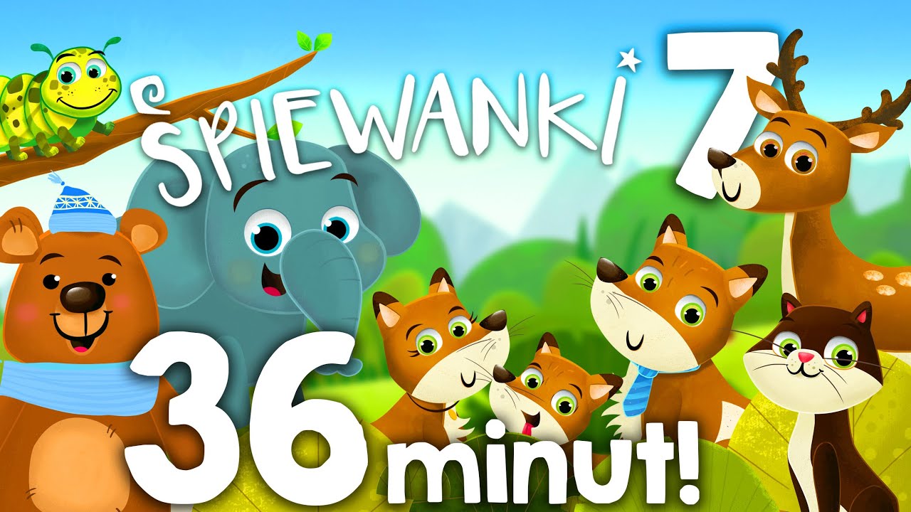 Joanna Bernat Piosenki Dla Dzieci Zestaw piosenek dla dzieci nr 7 - 30 min: Słonik, Gąsienica