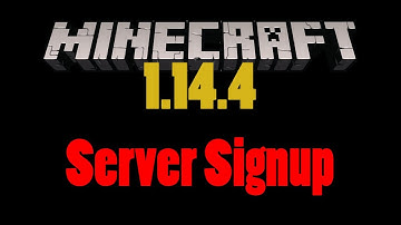 1.14.4 Server Signup! Just Not Enough Mods