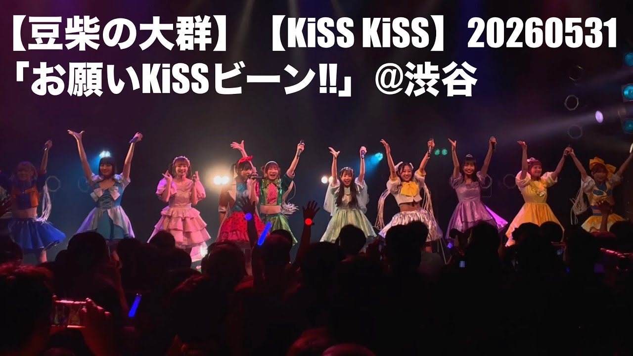 豆柴の大群】【KiSS KiSS】20260531「お願いKiSSビーン!!」at 渋谷
