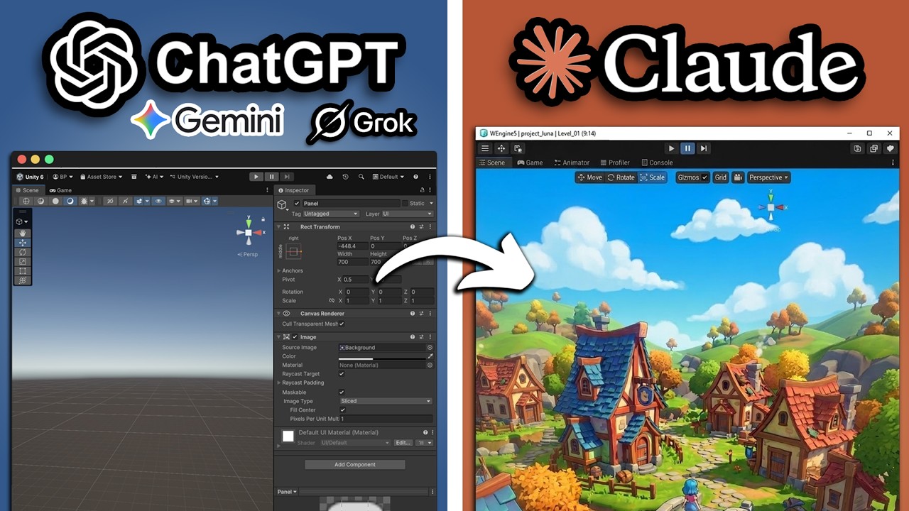9 AIs WORK TOGETHER To Make Game Engine From Scratch