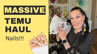 Massive Temu Nail Haul