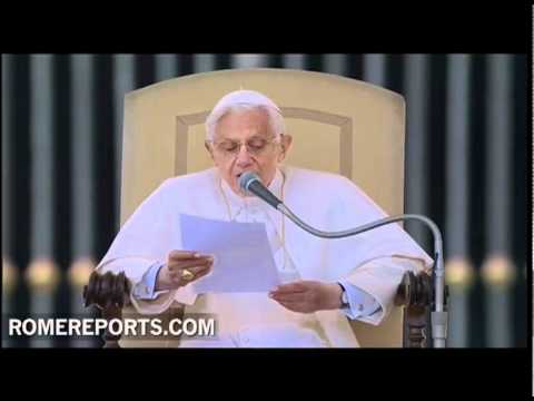 Benedicto XVI reflexiona sobre la oración del primer mártir, San Esteban