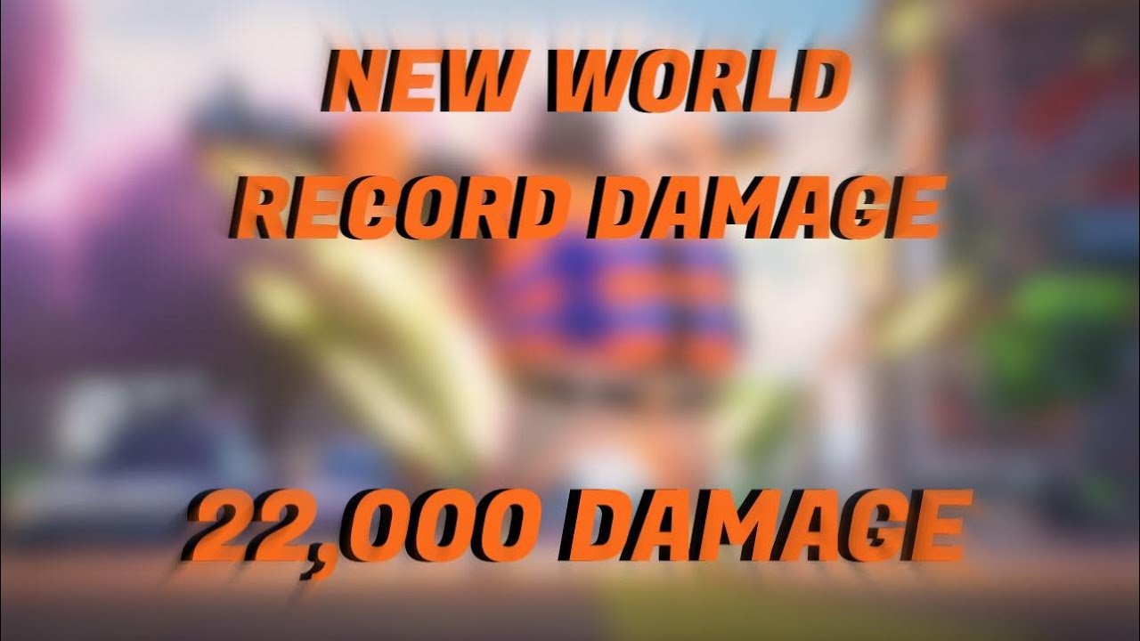 NEW WORLD RECORD DAMAGE 22K Rumbleverse YouTube
