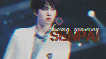 senpai - hwang yunseong •fmv