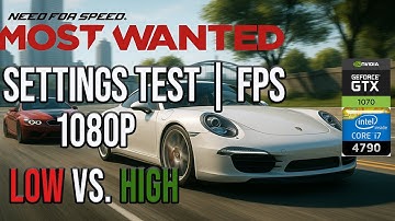 Can GTX 1070 Run NFS: Most Wanted 2012 Smoothly in 2025? | 1080p FPS Test