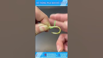 CÁCH BUỘC LƯỠI CÂU CÁ SĂN HÀNG#Youtube shorts Đồ Câu Hải Đăng