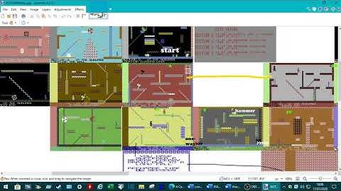 Automan maps for the C64