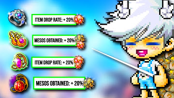 MapleStory Reboot - BEST Meso and Drop Gear Guide!!