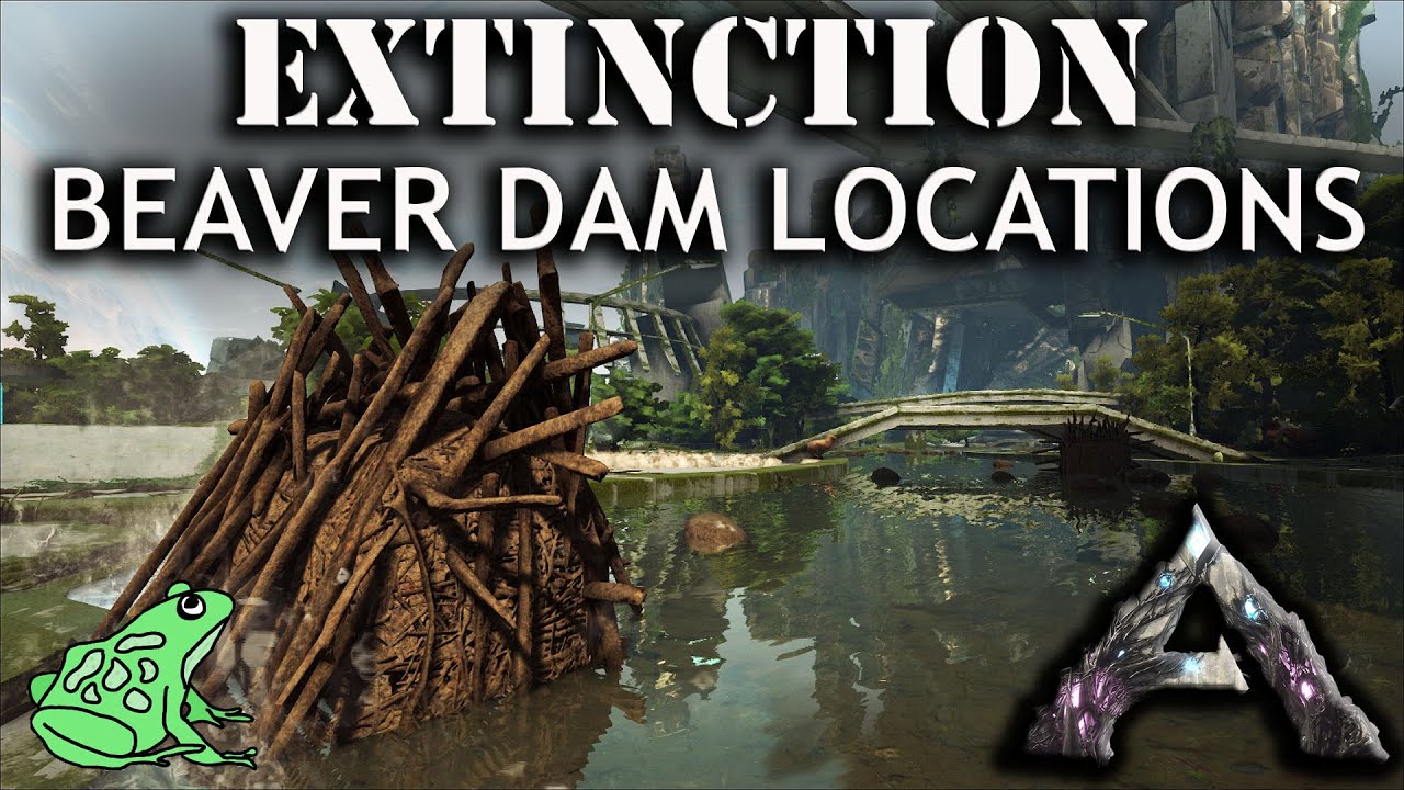 Ark Extinction Beaver Dam Locations - Where to Find Castoroides on ...
