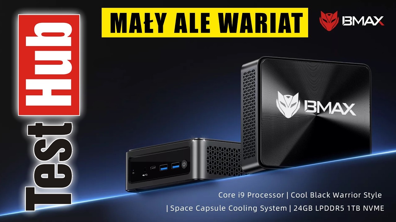 BMAX B9 Power Mini PC Intel Core i9 12900H - YouTube