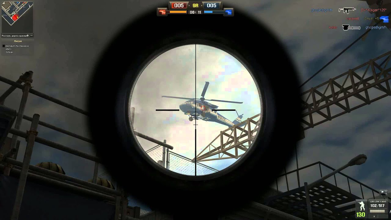 [Ru PB] Типичный раунд с L86 LSW