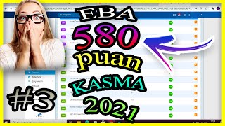 EBA PUAN KASMA-TEST CEVAPLARI #3 [MÜTHİŞ-2021]