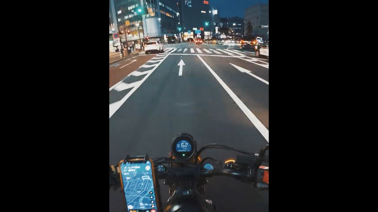 POV: You travel opposite direction during Tokyo Rush Hour #tokyo #pov #hondacl250 #motorcycle