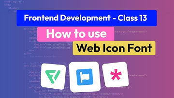 How to use any web icon font for your website