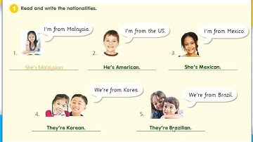 GET SMART 4 UNIT 1 WHERE ARE YOU FROM? - PAGE 9 WORKBOOK
