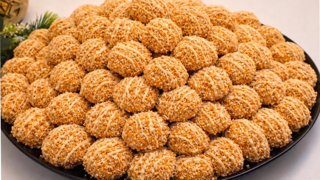 حلويات العيد 2026لي داقهاحماق عليها بيضة واحدة فقط  مذاقها خطير مكونات اقتصادية بكمية وفيرة 