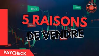 Bourse, quand vendre ses actions ??