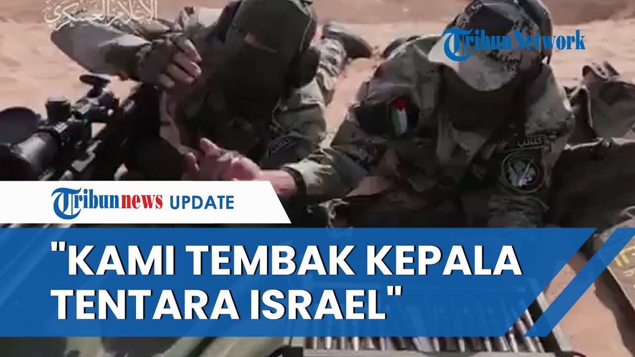 VIDEO TEROR Al-Qassam Buat Israel Ketar-ketir, Sniper Elite Tembak Sasaran Bak Kepala Tentara IDF
