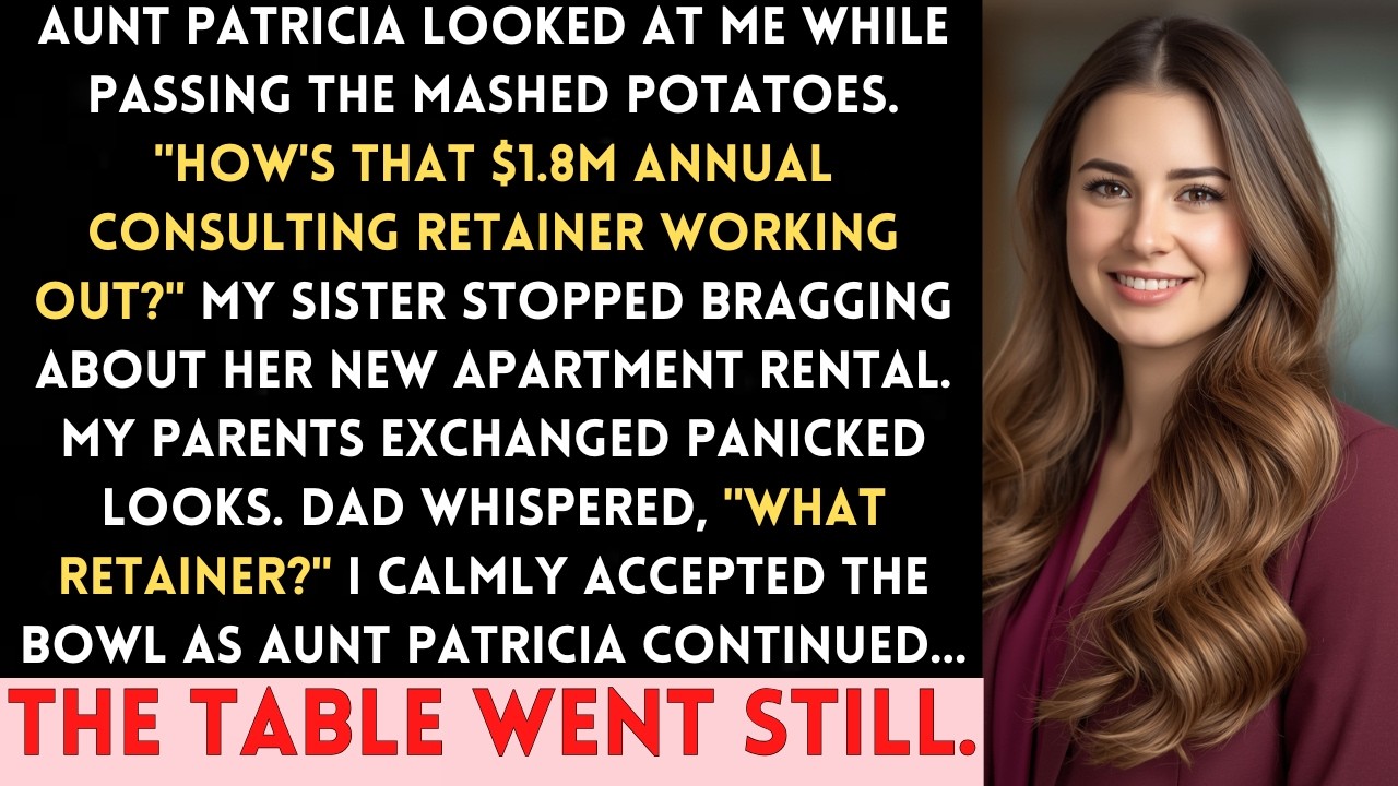 .At Family Thanksgiving, Aunt Patricia Asked About My '$1.8M Consulting Retainer.'