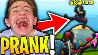 LE PIRE PRANK A THEKAIRI78 QUI A TRÈS MAL TOURNÉ SUR FORTNITE BATTLE ROYALE !!!