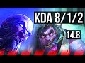 Ryze vs dr mundo top  812 legendary 500 games  kr master  148