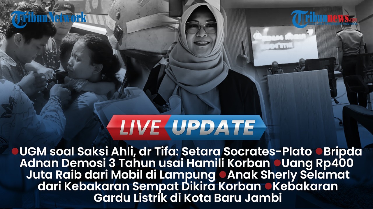 🔴LIVE UPDATE SORE: UGM Pertanyakan Kapasitas dr Tifa, 3 Mahasiswa Diamankan saat Aksi di Mapolda DIY