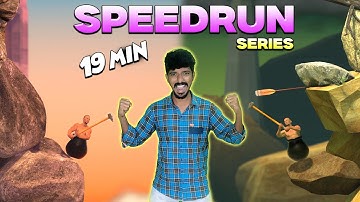 SPEEDRUN  SERIES (தமிழ்) E1  Ft.Getting over it 🔥
