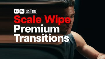 Premium Transitions Scale Wipe (After Effects Template - Premiere Pro MOGRTs)