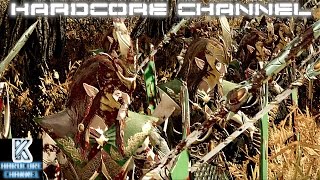 Total War Warhammer - прохождение Hardcore Лесные эльфы =2= Шепот листвы