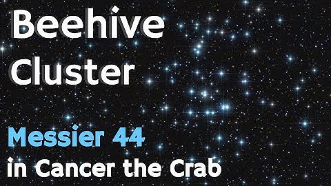 Beehive Star Cluster (Messier 44) in Cancer the Crab Constellation