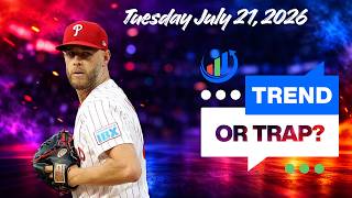 🔥 "Trend or Trap?" Phillies' INSANE 21-0 Trend Headlines Tuesday's MLB Slate