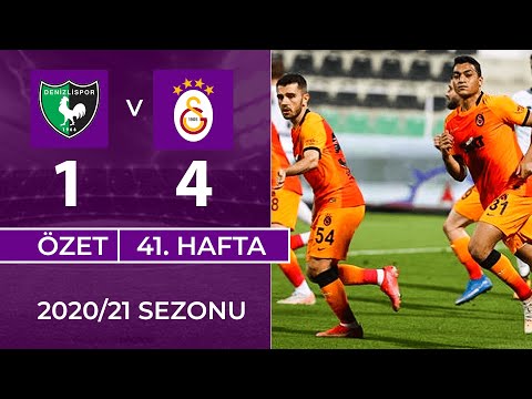 ÖZET: Y. Denizlispor 1-4 Galatasaray | 41. Hafta - 2020/21