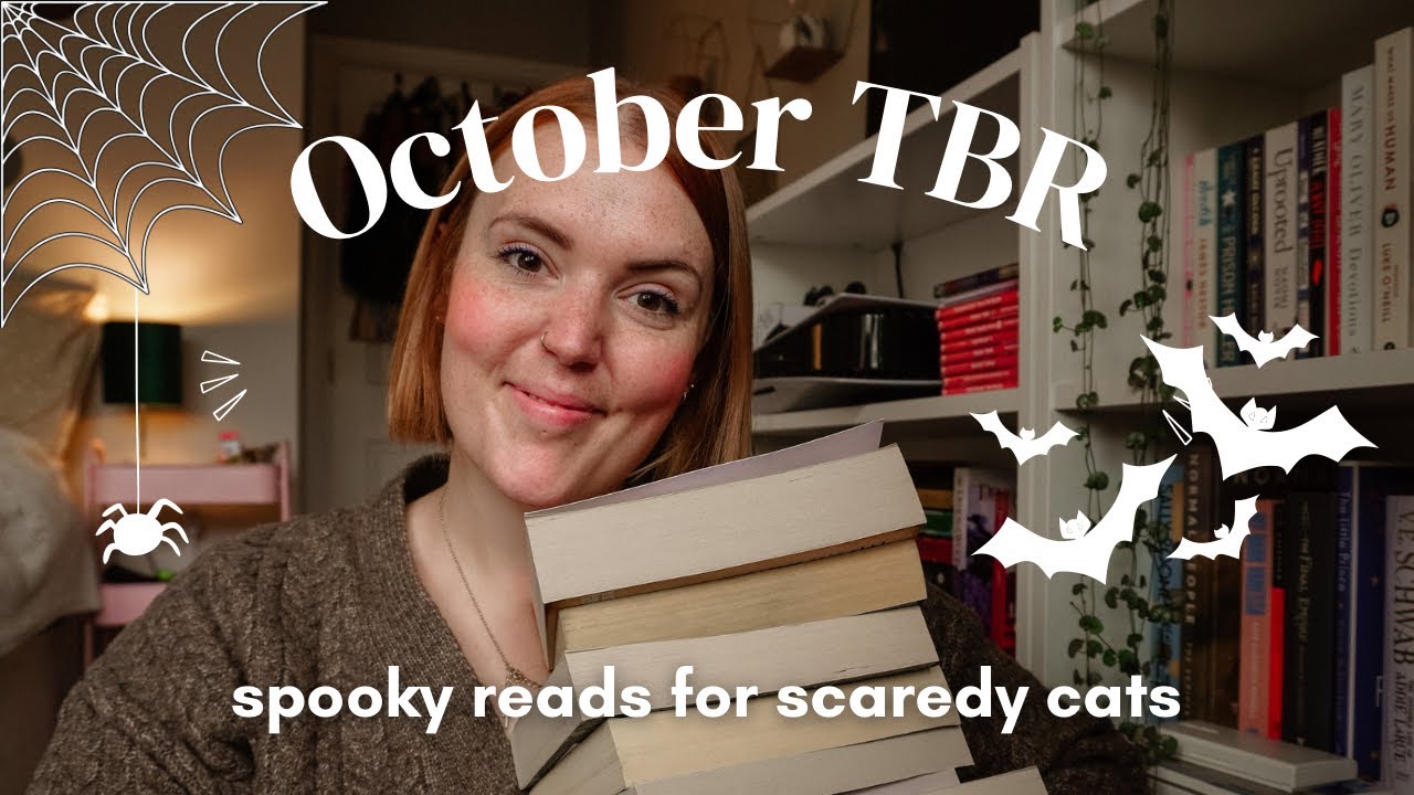 october tbr 👻 spooky reads for scaredy cats 🎃🐈‍⬛ YouTube