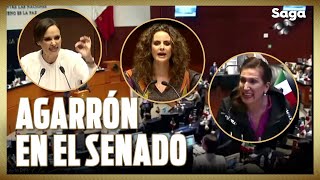 Lilly Téllez hace ENFURECER a MORENISTAS; Senadores de oposición están contra MILITARIZACIÓN