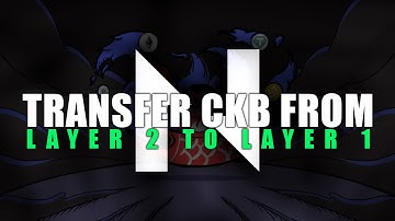 How to transfer CKB from Layer 2 to Layer 1 on Yokai Swap