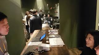 H apartment Mancave of Kyle at home table deco fair_stand time lapse.