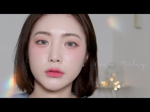 JPN CC) 라일리 데일리 메이크업 11탄💞 No 아이라인! 핑크 쿠보st 메이크업! JUST PINK MAKEUP ♡ Coco Riley 코코 라일리