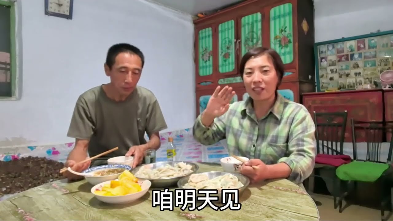 .夫妻俩又开车去采蘑菇，雨后的蘑菇朵大还湿，采了三桶回家包饺子 