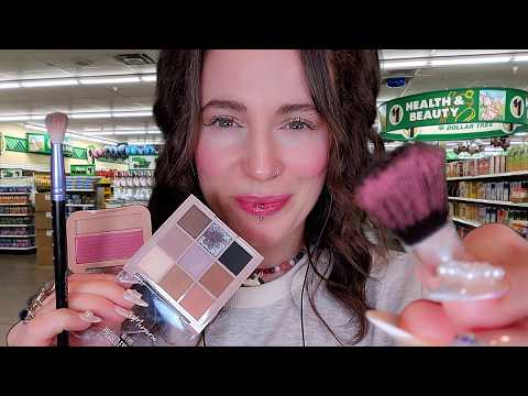 ASMR - Dollar Tree Girl Does Your Makeup & Nails (Layered)