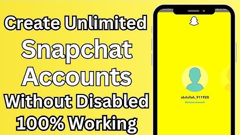 How to Create Fake Professional Snapchat Accounts (2023) | Create Unlimited Snapchat Accounts