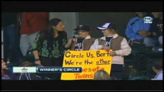FOX Sports North's Marney Gellner Chats With Some Longtime Twins Fans