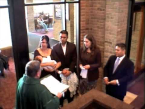 Dominic Jeffrey Cortez's Baptism