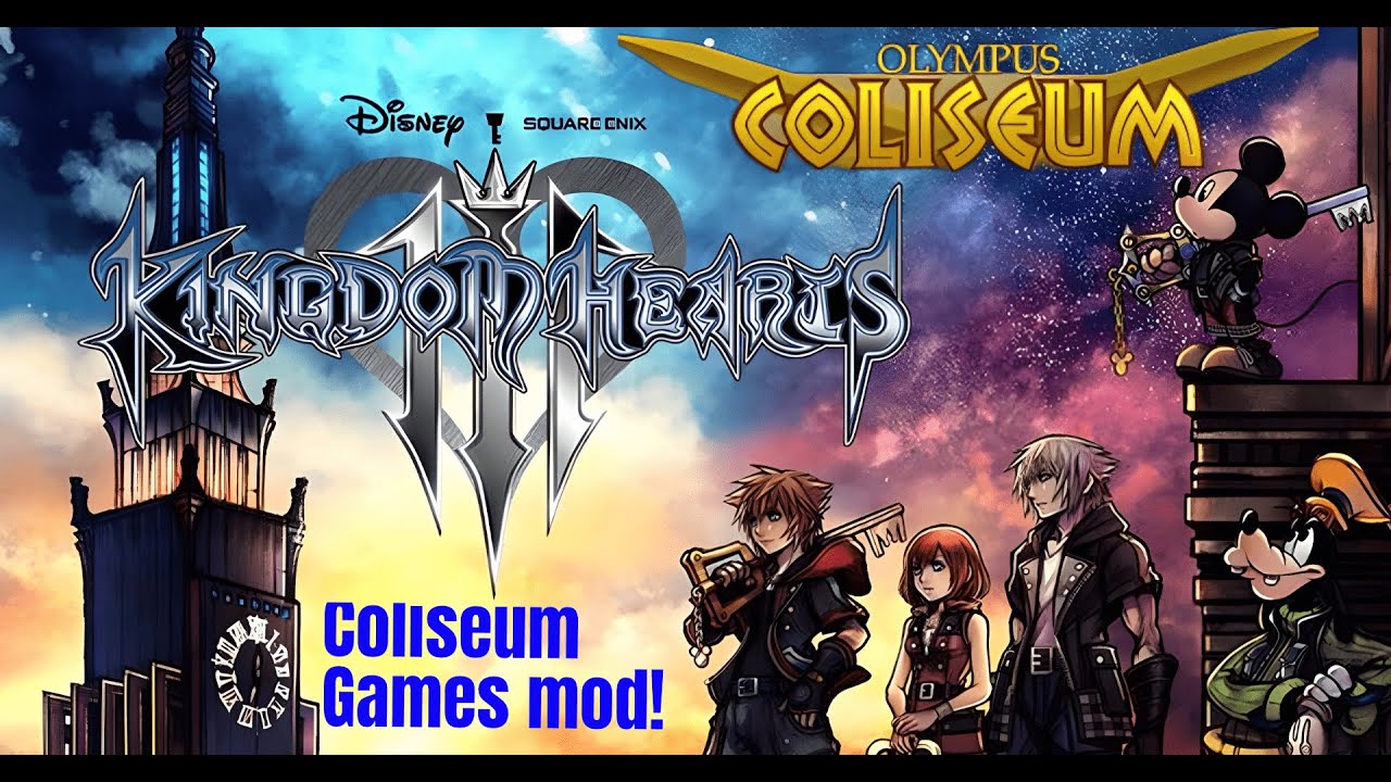 Kingdom Hearts 3 Olympus Coliseum Mod! YouTube