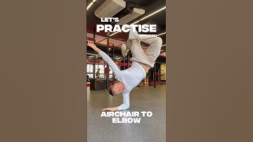 Let’s practise: AIRCHAIR → ELBOW #bboy #breaking #airchair #elbowfreeze #tutorial #breakdance #trick