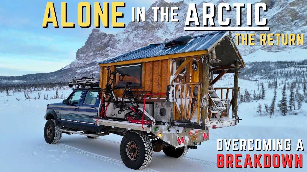 Driving an Old Ford Diesel Truck 2,000 Miles to the Arctic Ocean