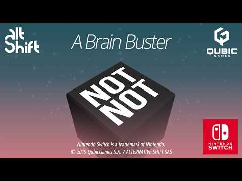 Not Not — A Brain Buster — трейлер игрового процесса (Nintendo Switch™)